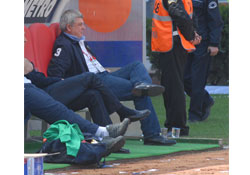 Kayıhan maçı böyle izledi...