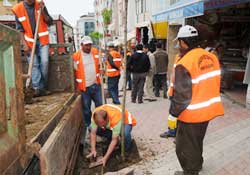 İlkadım yeşilleniyor