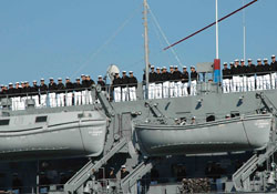 Deniz Astsubay öğrencileri Samsun'a geliyor