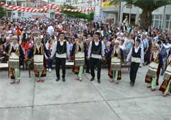 Bafra Lisesi'nde coşkulu kutlama