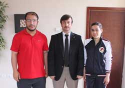 Şampiyondan Altunsoy'a ziyaret