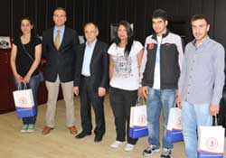 OMÜ'nün karatede ilk madalyası