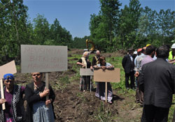 "Sadaka değil hakkımızı istiyoruz"