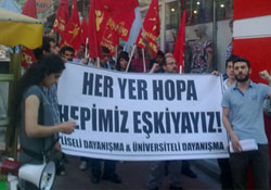 "Mücadelemizi durduramazlar"