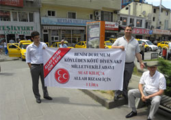 Suat Kılıç'a Allah rızası için 1 lira!