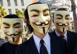 Anonymous'a darbe