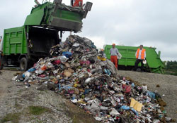 Katı Atık sahası hizmette