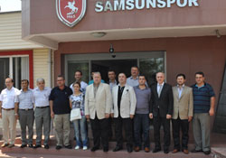 AKP Çarşamba teşkilatından Başkan Yılmaz'a ziyaret