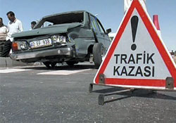 Bafra'da trafik kazası: 10 yaralı