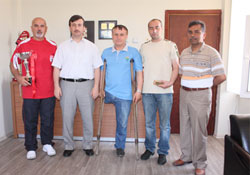 Engellilerden Altunsoy'a ziyaret