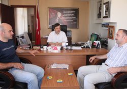 Şampiyonlar ziyaret etti