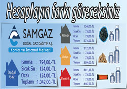 SAMGAZ'dan 6 taksit müjdesi