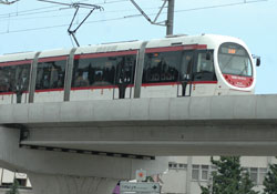 Raydan çıkan sistem