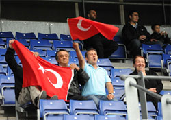 Samsunspor'u desteklediler