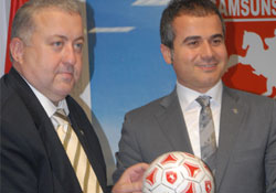 Bakan Kılıç Samsunspor'da