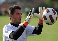 Kaleci Atilla kampa katıldı