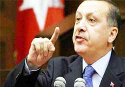 Erdoğan sert konuştu,Kıbrıs titredi