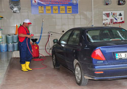 OMÜ'de yıkama yağlama dönemi