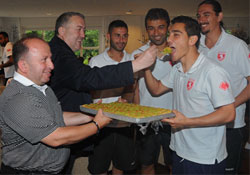 Samsunspor'a 'TATLI' sürpriz