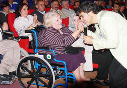 Bafra'da sanatçı geçidi