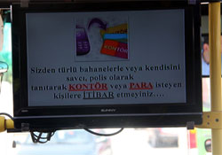 Otobüste kısa film keyfi!