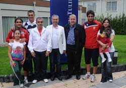 Başkan Belur'dan moral ziyareti