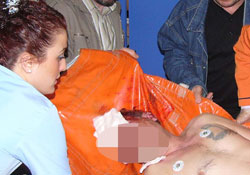 Bıçaklı saldırıda ağır yaralandı