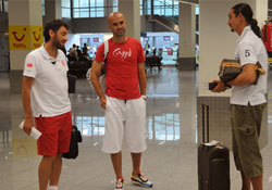 Samsunspor Türkiye'ye döndü