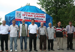 Ünye'de bin 200 kişiye iftar
