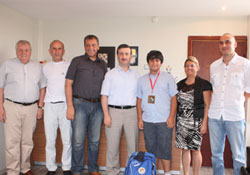 Şampiyondan Altunsoy'a ziyaret