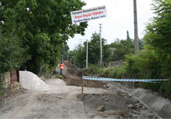 Tekkeköy pankarttan geçilmiyor