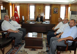 VALİ AKSOY BAŞARI DİLEDİ