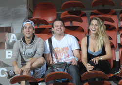 Pal Lazar'ın kız arkadaşıda izledi