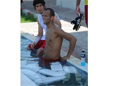 Çareyi buzlu suda buldular