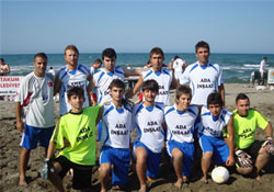 PLAJ FUTBOLUNDA HEYECAN BAŞLIYOR