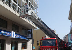 İş Bankası'nda facia önlendi