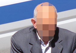 Taksi durağında olay çıkardı