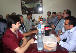 AK Parti'liler Havza'da iftar yaptı