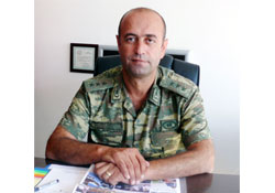 Bafra komutanına kavuştu