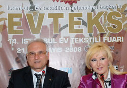 Ev tekstil fuarı açıldı