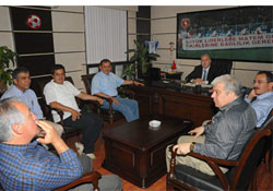 Demir'den Samsunspor'a ziyaret