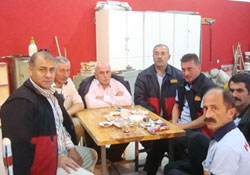 İftarın ardından itfaiye ziyareti