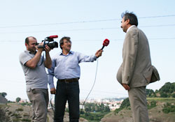 TRT Tekkeköy Mağaraları'nda