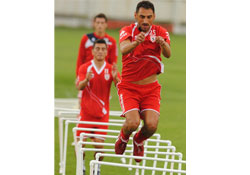 Kondisyon çalıştılar