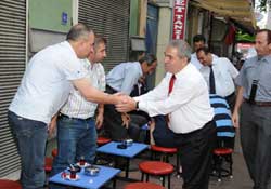 "Demirtaş bayramlaşmaya gelmiş"