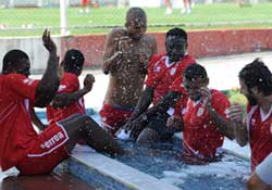 Şok havuzunu çok sevdiler