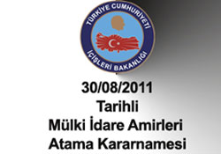 1 Vali Yardımcısı 2 Kaymakam gidiyor