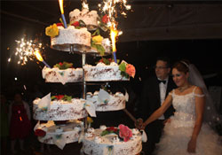 Yakakent'te asker düğünü