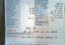 Elektrik faturanıza bir kezdaha bakın