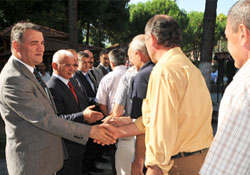 Tatil dönüşü bayramlaşma